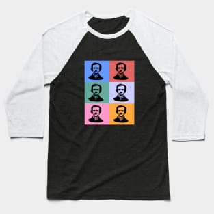 Edgar Allan Poe Vintage Baseball T-Shirt